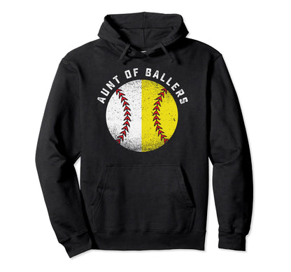 Funny Aunt Gift From Niece Softball Player Hoodie - Trendy Graphic Unisex - T-Shirt, Sweatshirt, Hoodie