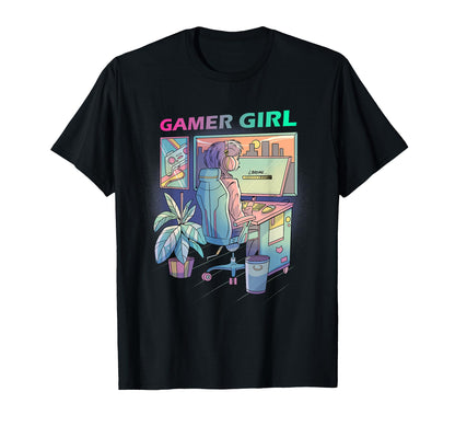 Vaporwave Aesthetic Gamer T-Shirt - Novelty Apparel Men Women - T-Shirt, Sweatshirt, Hoodie