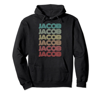 First Name Jacob Personalized Birthday Hoodie - Graphic Print for Adults - T-Shirt, Sweatshirt, Hoodie