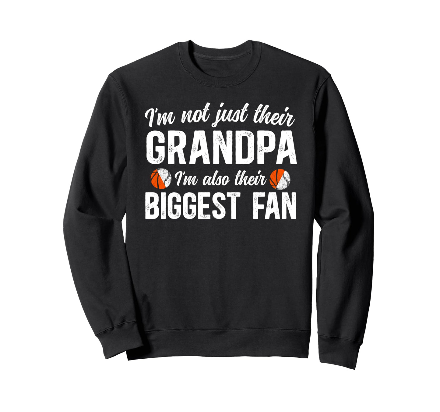 Their Biggest Fan Baseball Sweatshirt - Fun Novelty Design for Adults - T-Shirt, Sweatshirt, Hoodie