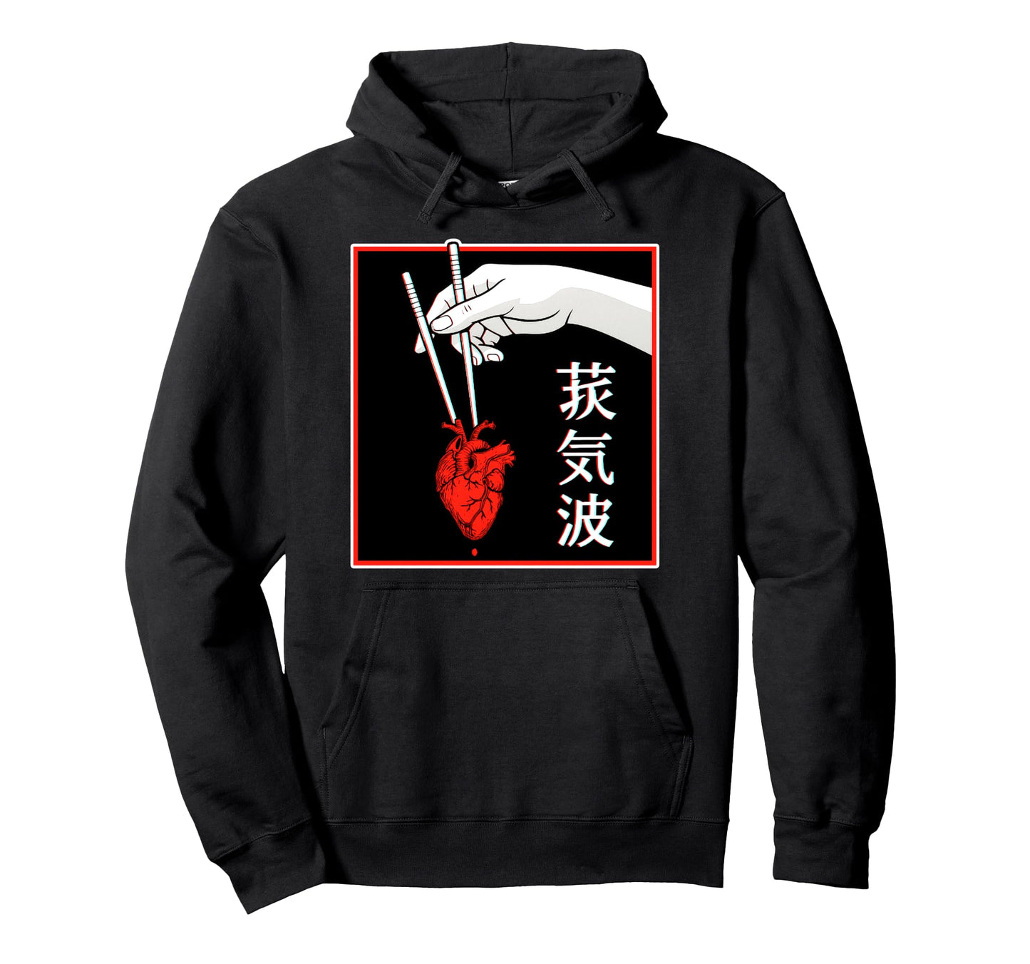 Japanese Futurism Culture Aesthetic Hoodie - Novelty Apparel for Adults - T-Shirt, Sweatshirt, Hoodie