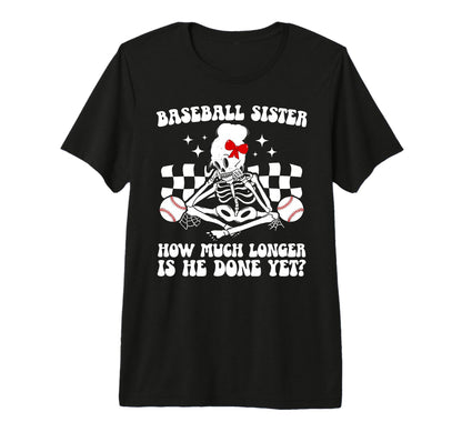 Baseball Sister Groovy Baseball T-Shirt - Aesthetic Graphic Men Women - T-Shirt, Sweatshirt, Hoodie