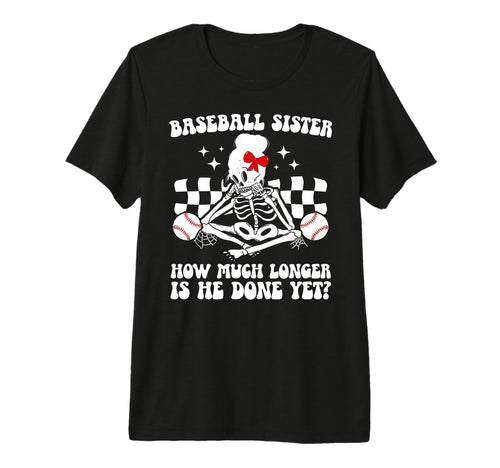 Baseball Sister Groovy Baseball T-Shirt - Aesthetic Graphic Men Women - T-Shirt, Sweatshirt, Hoodie