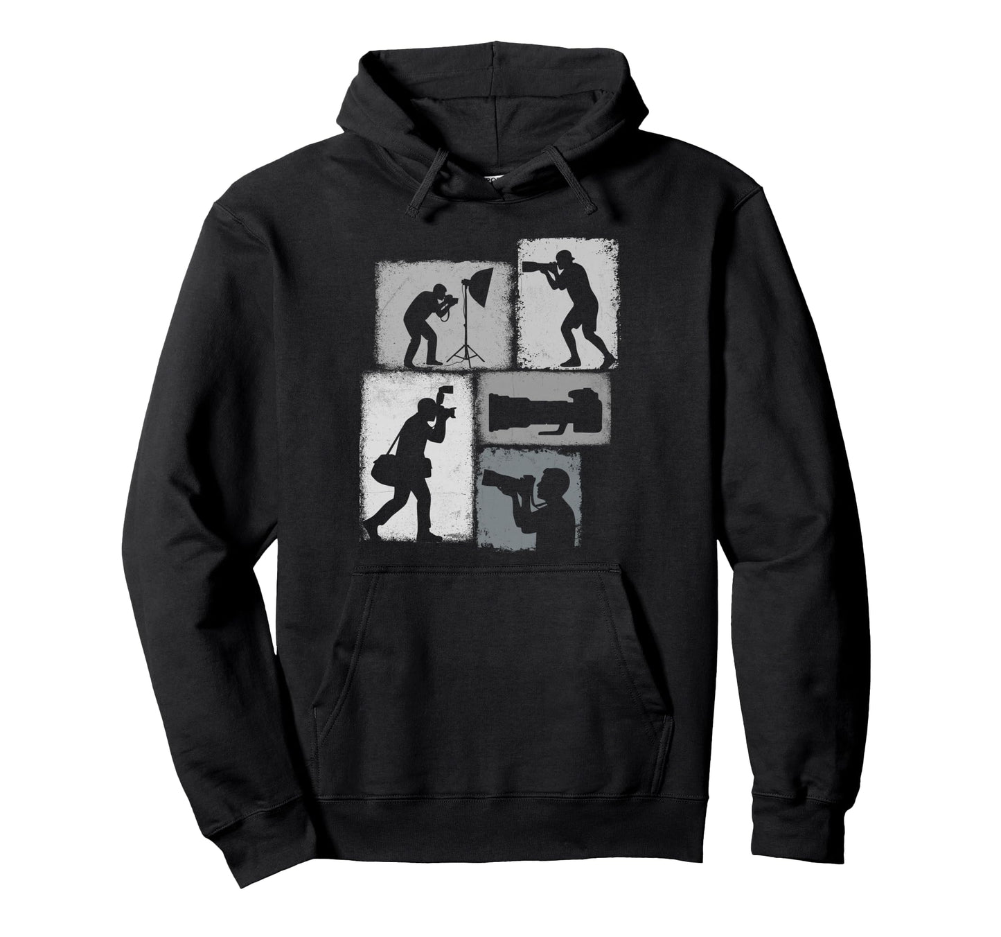 Photographer Collage Photography Hoodie - Trendy Graphic for Adults - T-Shirt, Sweatshirt, Hoodie