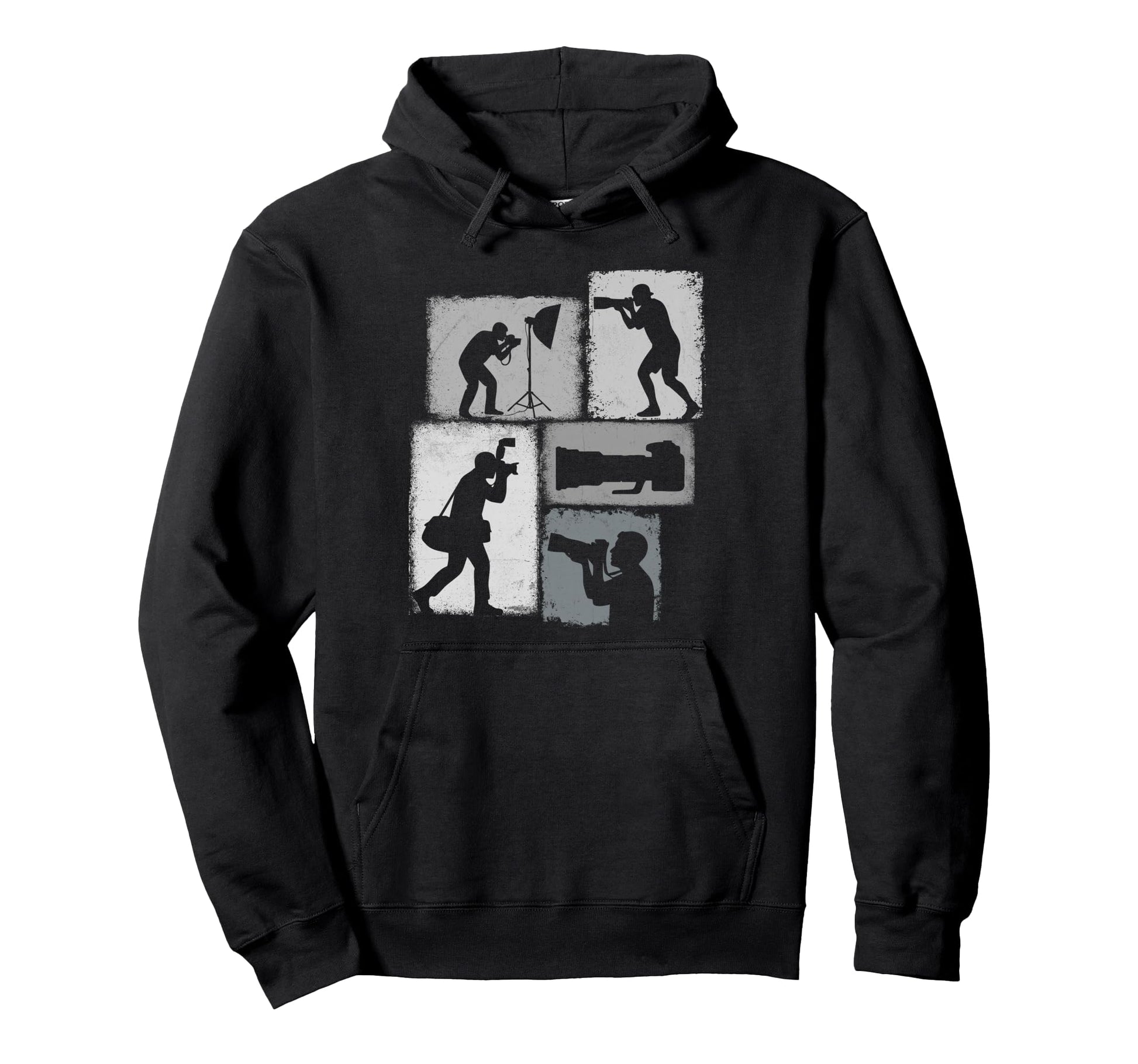 Photographer Collage Photography Hoodie - Trendy Graphic for Adults - T-Shirt, Sweatshirt, Hoodie