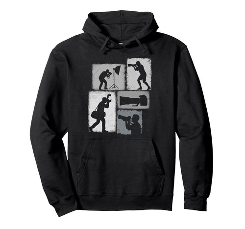 Photographer Collage Photography Hoodie - Trendy Graphic for Adults - T-Shirt, Sweatshirt, Hoodie