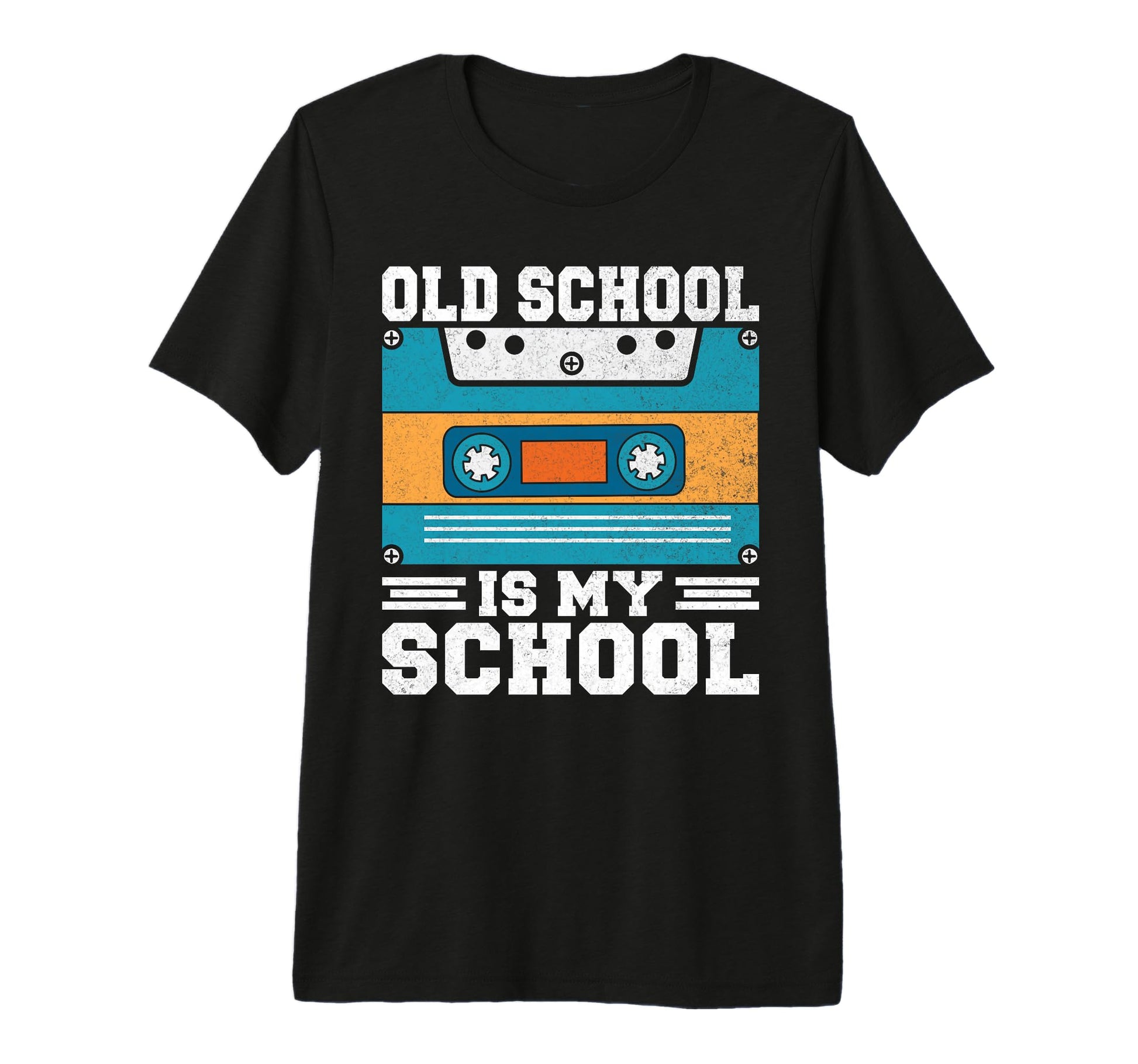 Old School Is My School 90S Hip Hop T-Shirt - Fun Novelty Design Unisex - T-Shirt, Sweatshirt, Hoodie