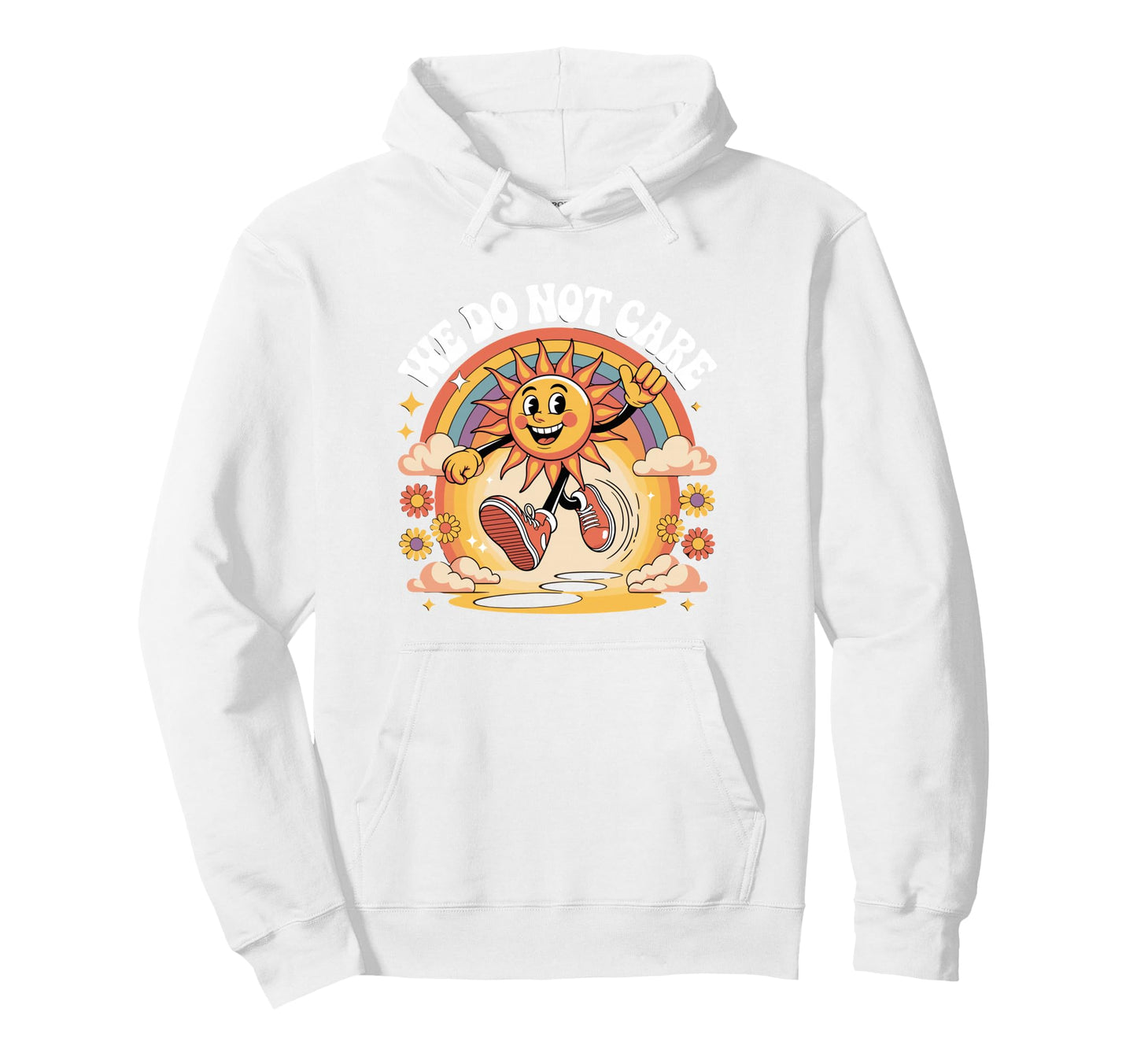 Pre Menopause Wdnc Sun Rainbow Menopause Hoodie - Novelty Apparel Men Women - T-Shirt, Sweatshirt, Hoodie
