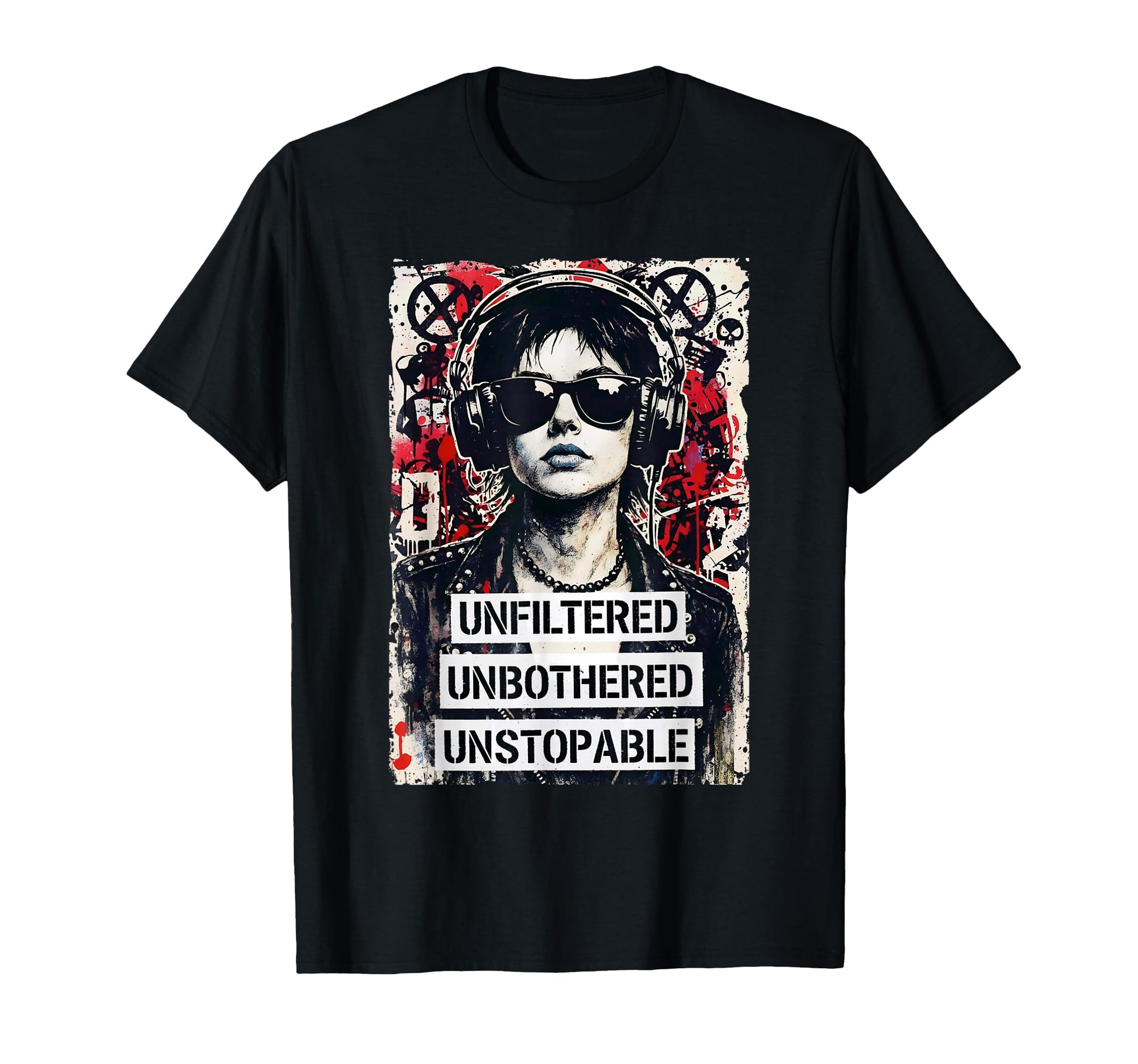 Punk 90S Grunge Urban Street Art T-Shirt - Custom Art Print Men Women - T-Shirt, Sweatshirt, Hoodie