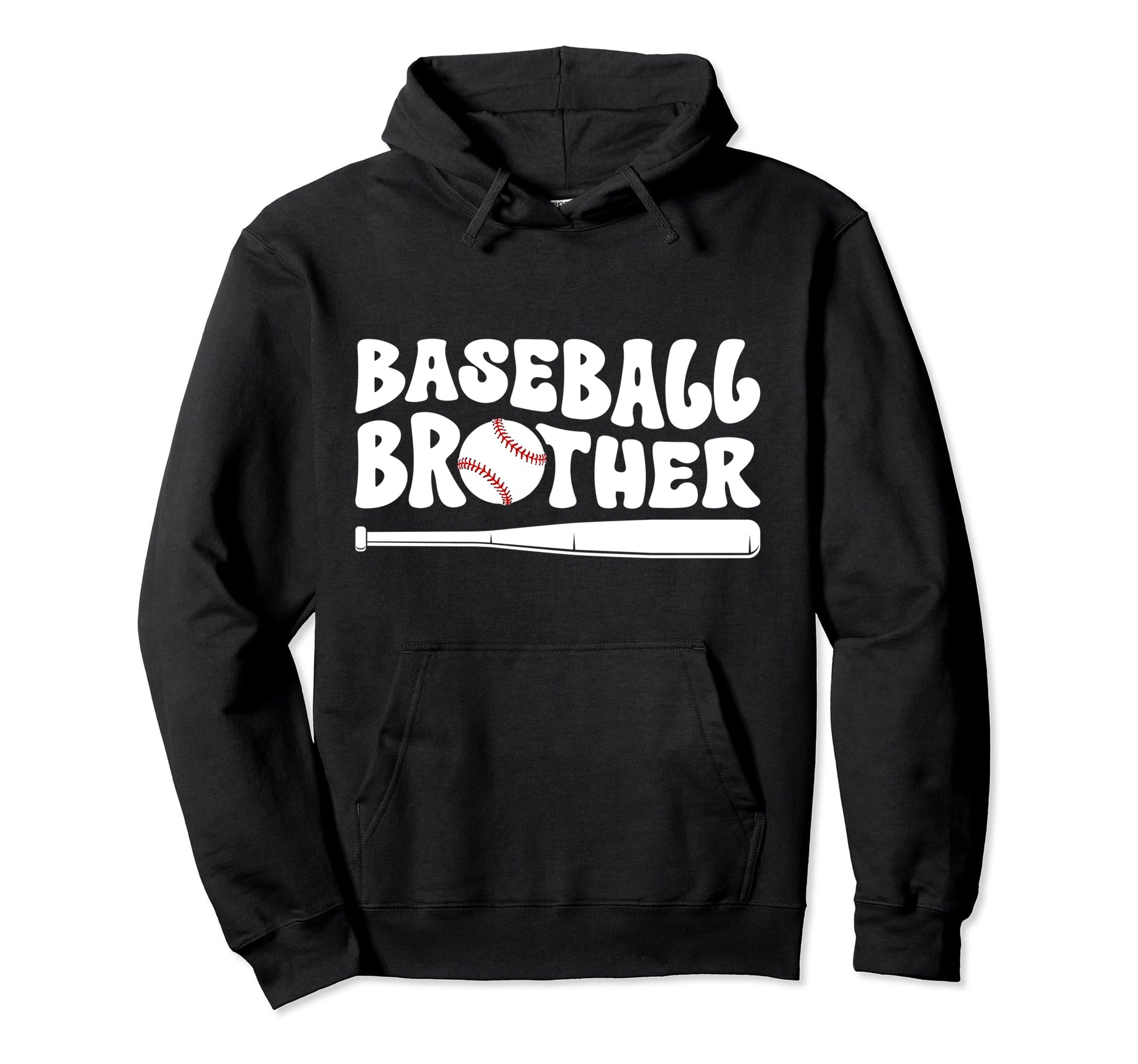 Baseball Brother Baseball Player Hoodie - Novelty Apparel for Adults - T-Shirt, Sweatshirt, Hoodie