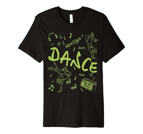 Hip Hop Dance Beat Flow Breakdance T-Shirt - Custom Art Print for Adults - T-Shirt, Sweatshirt, Hoodie