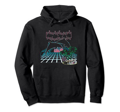 Vaporwave Hoodies Aesthetic Art Hoodie - Custom Art Print for Adults - T-Shirt, Sweatshirt, Hoodie