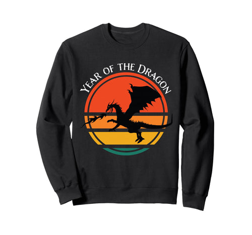 Year Dragon 3 Flying Dragon Rainbow Sweatshirt - Minimalist Print Men Women - T-Shirt, Sweatshirt, Hoodie