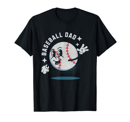 Baseball Dad Baseball Season Sports T-Shirt - Trendy Graphic for Adults - T-Shirt, Sweatshirt, Hoodie