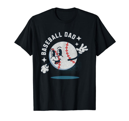 Baseball Dad Baseball Season Sports T-Shirt - Trendy Graphic for Adults - T-Shirt, Sweatshirt, Hoodie