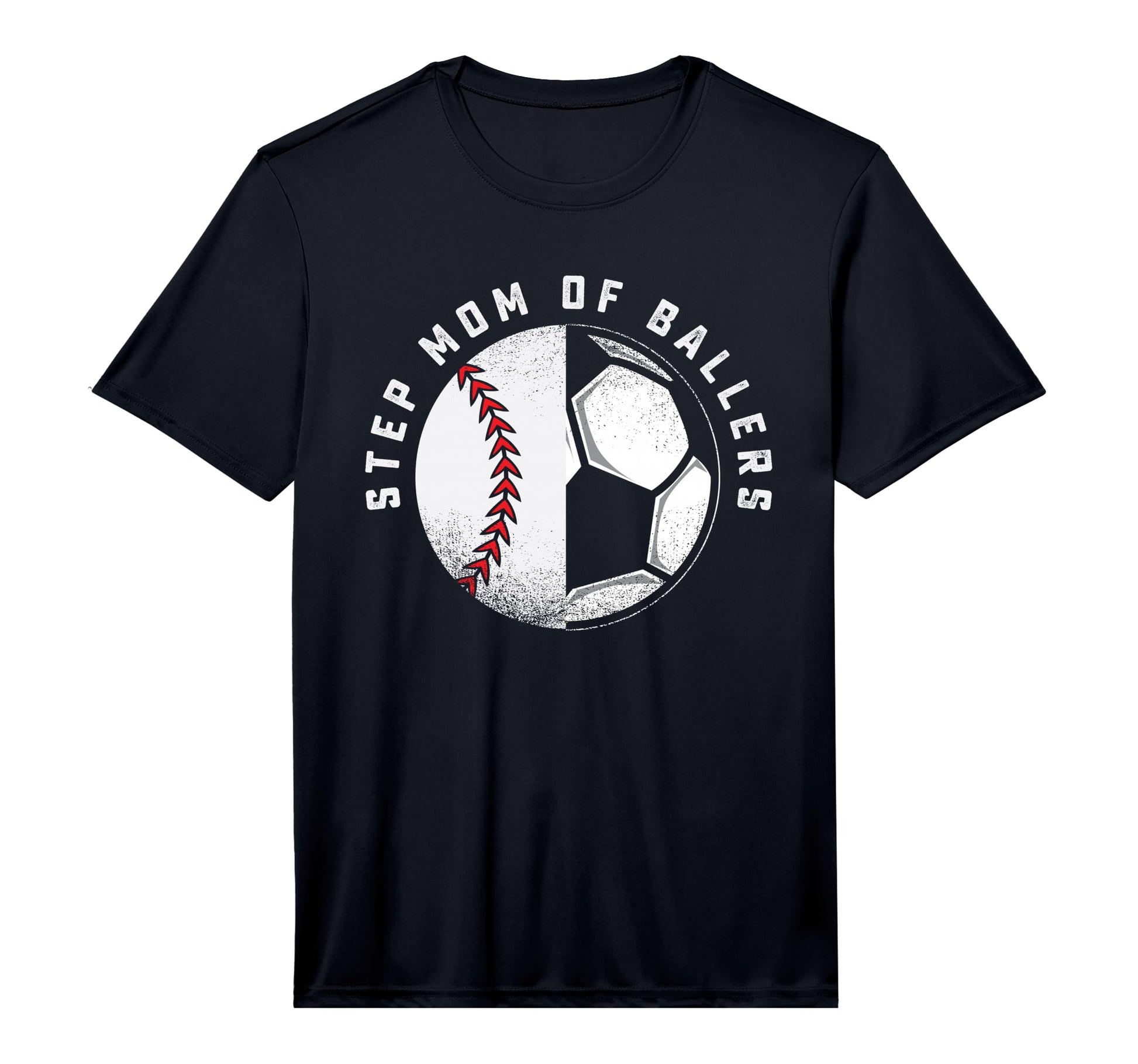 Mens Step Mom Ballers Step Son Daughter T-Shirt - Minimalist Print Unisex - T-Shirt, Sweatshirt, Hoodie
