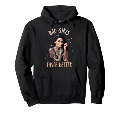 Bad Taste Better Tattoo Hoodie - Aesthetic Graphic Men Women - T-Shirt, Sweatshirt, Hoodie