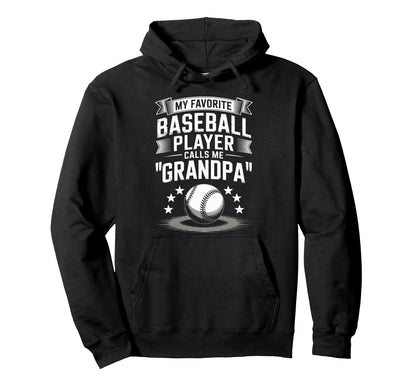 Funny My Favorite Baseball Player Calls Hoodie - Custom Art Print Unisex - T-Shirt, Sweatshirt, Hoodie