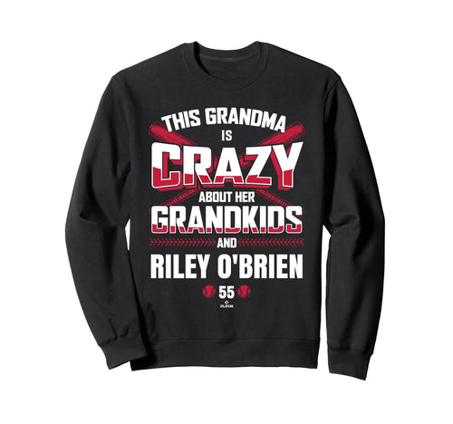 Grandma Crazy Riley Obrien St Louis Sweatshirt - Fun Novelty Design Unisex - T-Shirt, Sweatshirt, Hoodie
