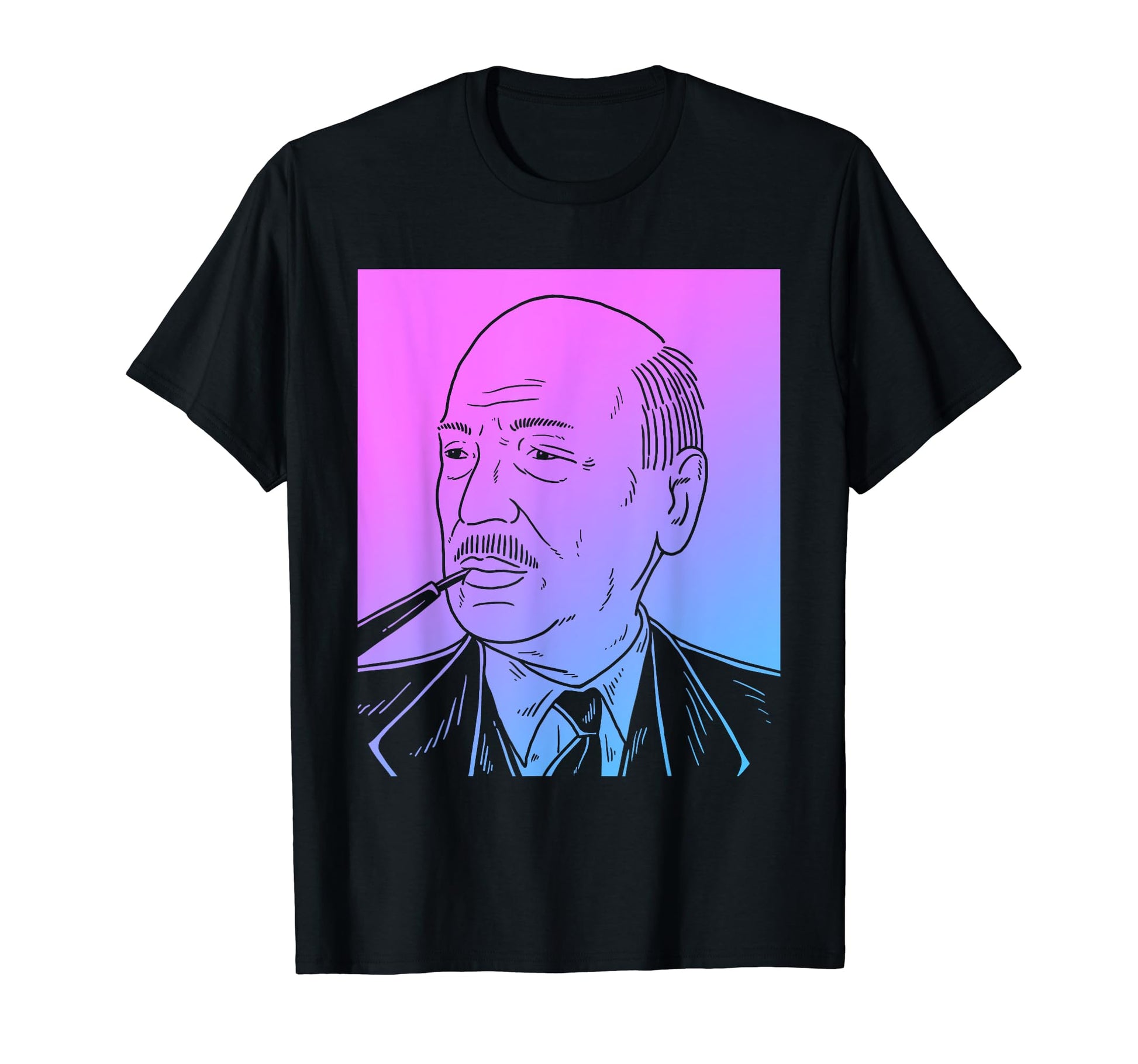 Clement Attlee Vaporwave Pastel Goth T-Shirt - Casual Everyday Wear Unisex - T-Shirt, Sweatshirt, Hoodie