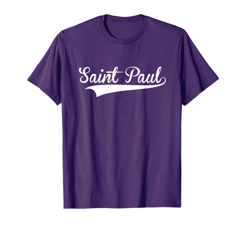 Saint Paul Baseball Styled Jersey T-Shirt - Trendy Graphic for Adults - T-Shirt, Sweatshirt, Hoodie
