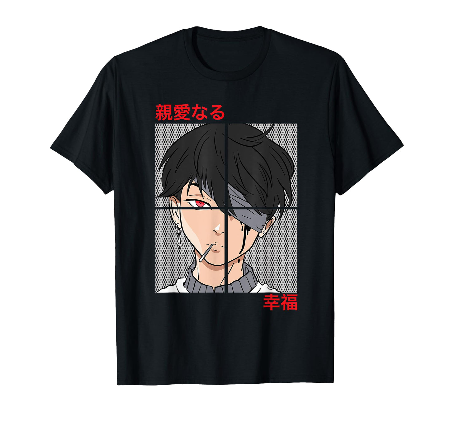 90S Anime Aesthetic Anime T-Shirt - Casual Everyday Wear for Adults - T-Shirt, Sweatshirt, Hoodie
