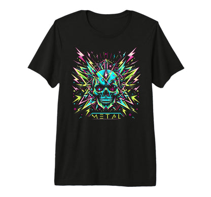 80S 90S Skull Bone Halloween Heavy T-Shirt - Streetwear Style for Adults - T-Shirt, Sweatshirt, Hoodie