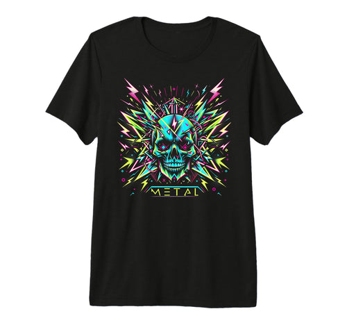 80S 90S Skull Bone Halloween Heavy T-Shirt - Streetwear Style for Adults - T-Shirt, Sweatshirt, Hoodie