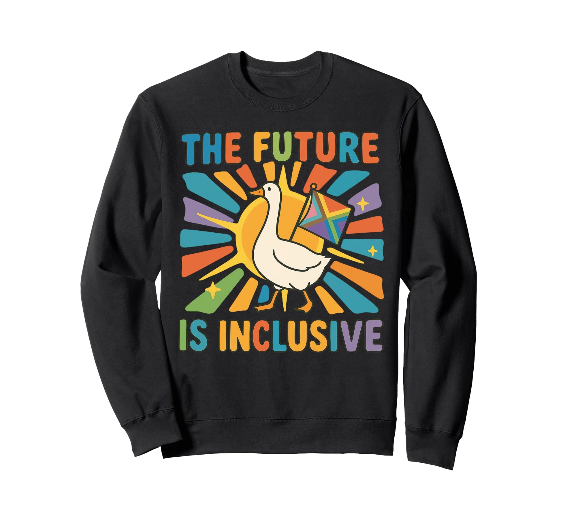 Boho Future Is Inclusive Lgbt Gay Sweatshirt - Streetwear Style Unisex - T-Shirt, Sweatshirt, Hoodie