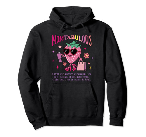 Boho Groovy Mom Mothers Day Momtabulous Hoodie - Graphic Print Unisex - T-Shirt, Sweatshirt, Hoodie