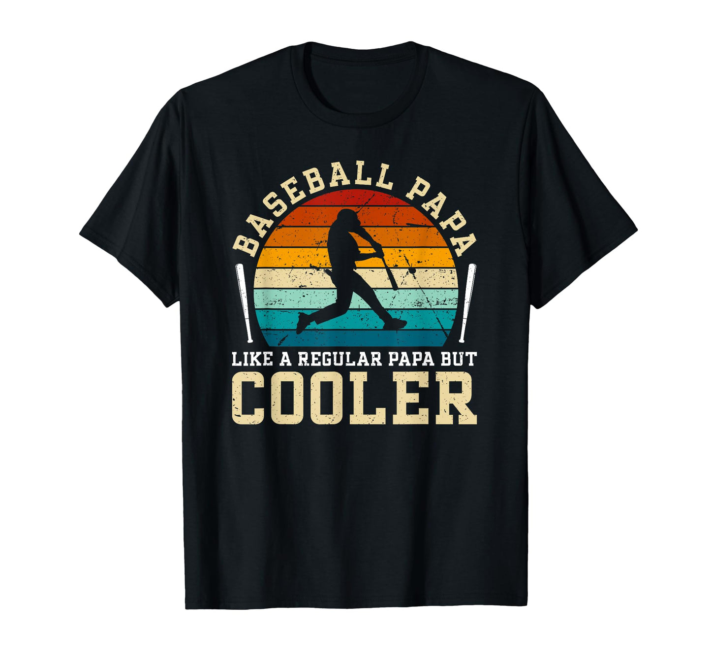 Baseball Papa Grandpa Papa Baseball T-Shirt - Casual Everyday Wear Unisex - T-Shirt, Sweatshirt, Hoodie