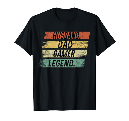 Husband Dad Legend Fathers Day T-Shirt - Novelty Apparel for Adults - T-Shirt, Sweatshirt, Hoodie