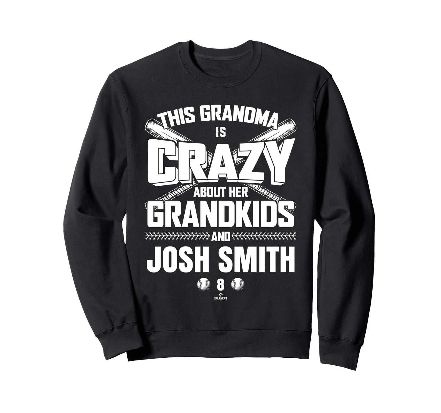 Grandma Crazy Josh Smith Texas Sweatshirt - Trendy Graphic for Adults - T-Shirt, Sweatshirt, Hoodie