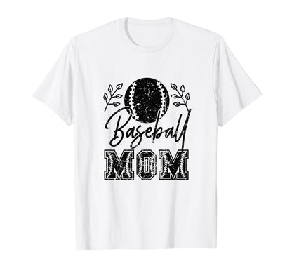 Baseball Mom Sport T-Shirt - Streetwear Style Men Women - T-Shirt, Sweatshirt, Hoodie