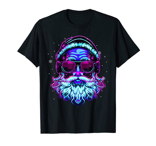 Vaporwave Santa Claus Japanese Aesthetic T-Shirt - Graphic Print for Adults - T-Shirt, Sweatshirt, Hoodie