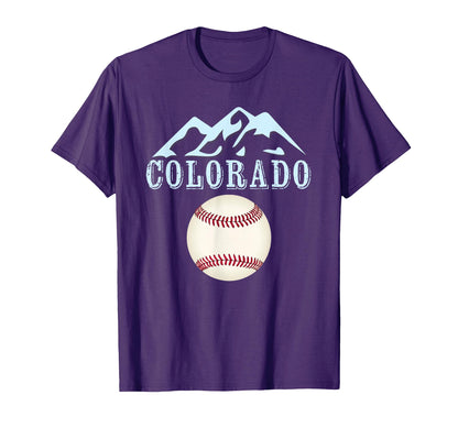 Colorado Rocky Mountain Hometown T-Shirt - Custom Art Print Unisex - T-Shirt, Sweatshirt, Hoodie
