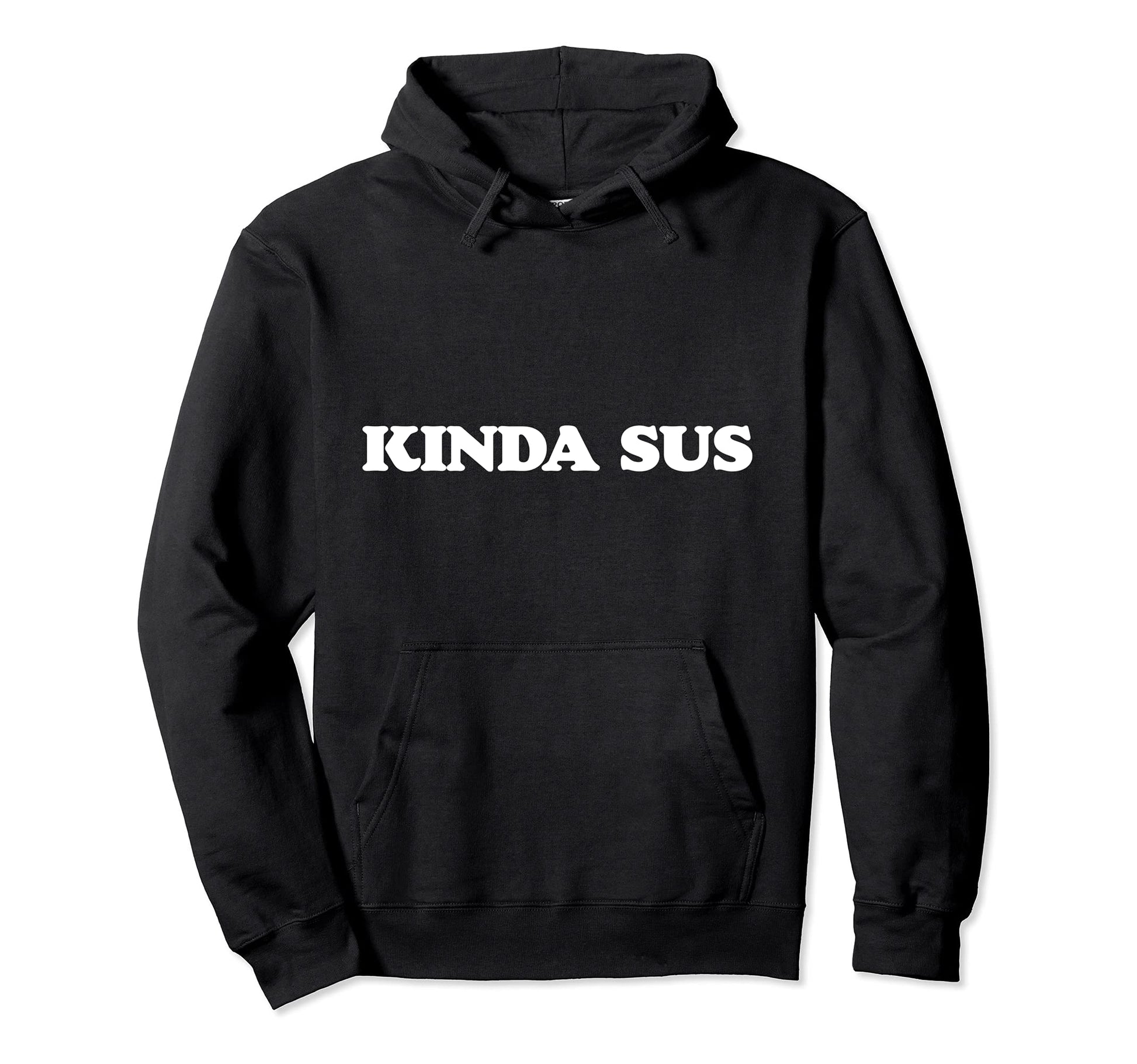 Kinda Sus Funny Rainbow Suspicious Hoodie - Unique Graphic Men Women - T-Shirt, Sweatshirt, Hoodie