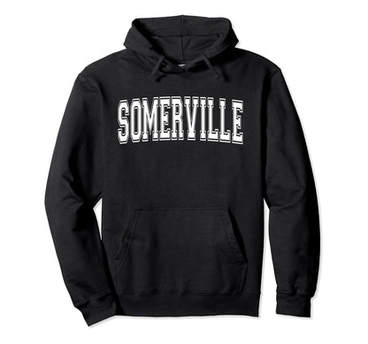 Somerville Nj New Jersey Usa Sports Hoodie - Novelty Apparel for Adults - T-Shirt, Sweatshirt, Hoodie