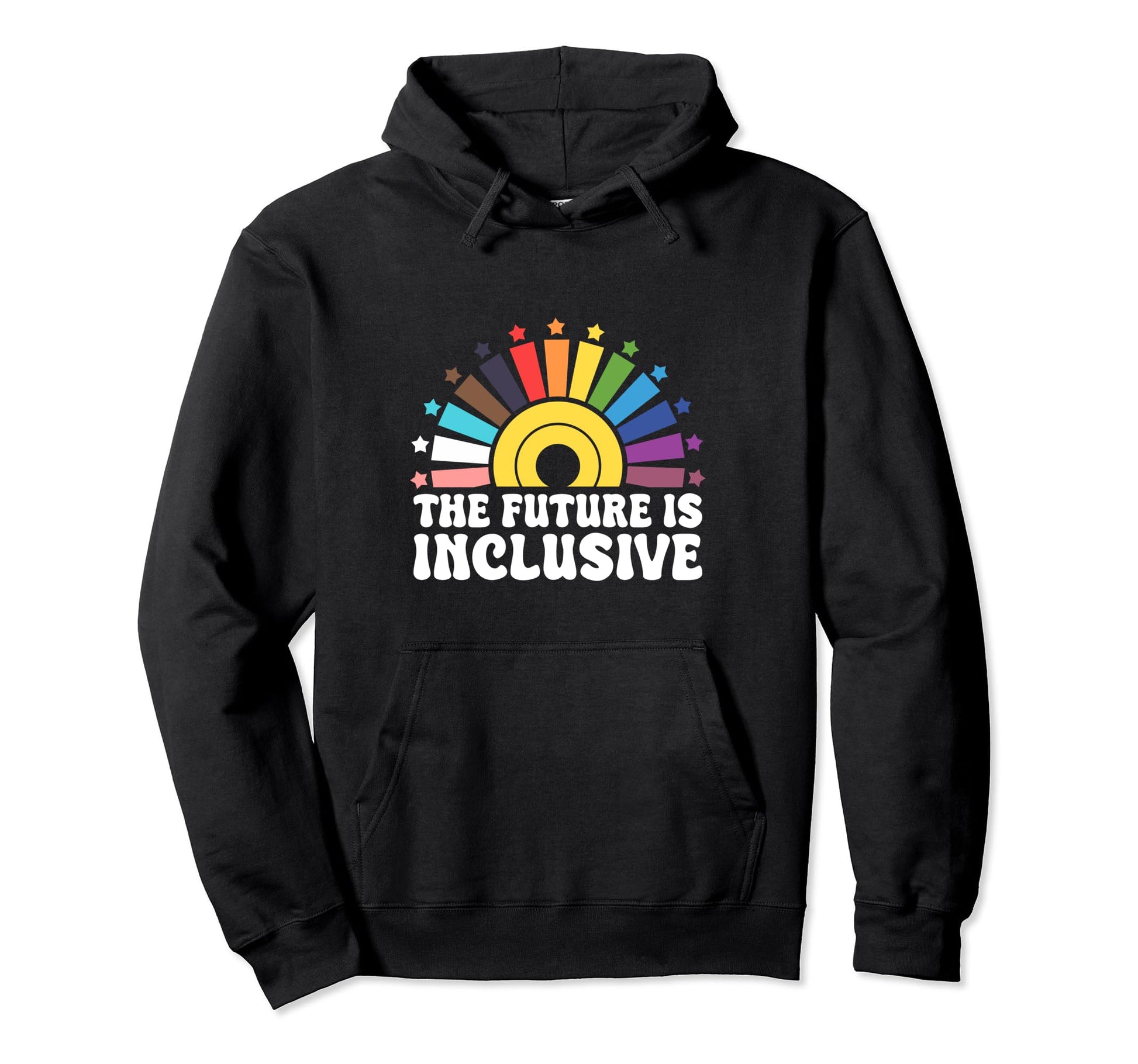 Future Is Inclusive Rainbow Lgbt Pride Hoodie - Graphic Print Men Women - T-Shirt, Sweatshirt, Hoodie