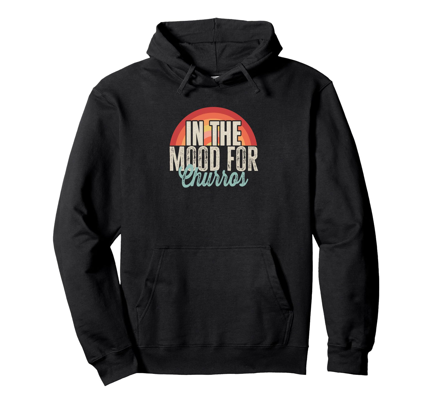 Rainbow Mood Churros Hoodie - Custom Art Print Unisex - T-Shirt, Sweatshirt, Hoodie