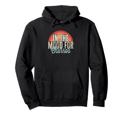 Rainbow Mood Churros Hoodie - Custom Art Print Unisex - T-Shirt, Sweatshirt, Hoodie