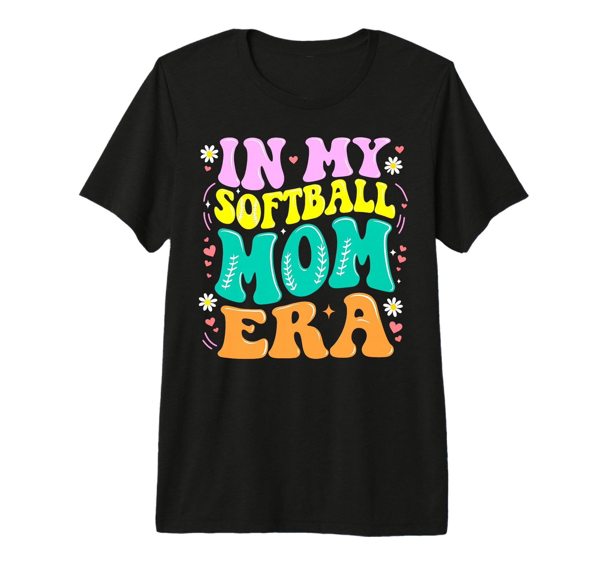 My Softball Mom Era Softball Mama T-Shirt - Streetwear Style for Adults - T-Shirt, Sweatshirt, Hoodie