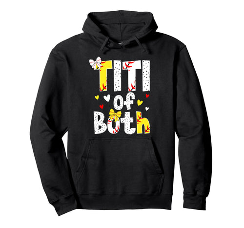 Titi Both Proud Softball Baseball Hoodie - Fun Novelty Design Men Women - T-Shirt, Sweatshirt, Hoodie