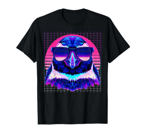 Penguin Sunglasses Animal Vaporwave T-Shirt - Trendy Graphic Unisex - T-Shirt, Sweatshirt, Hoodie