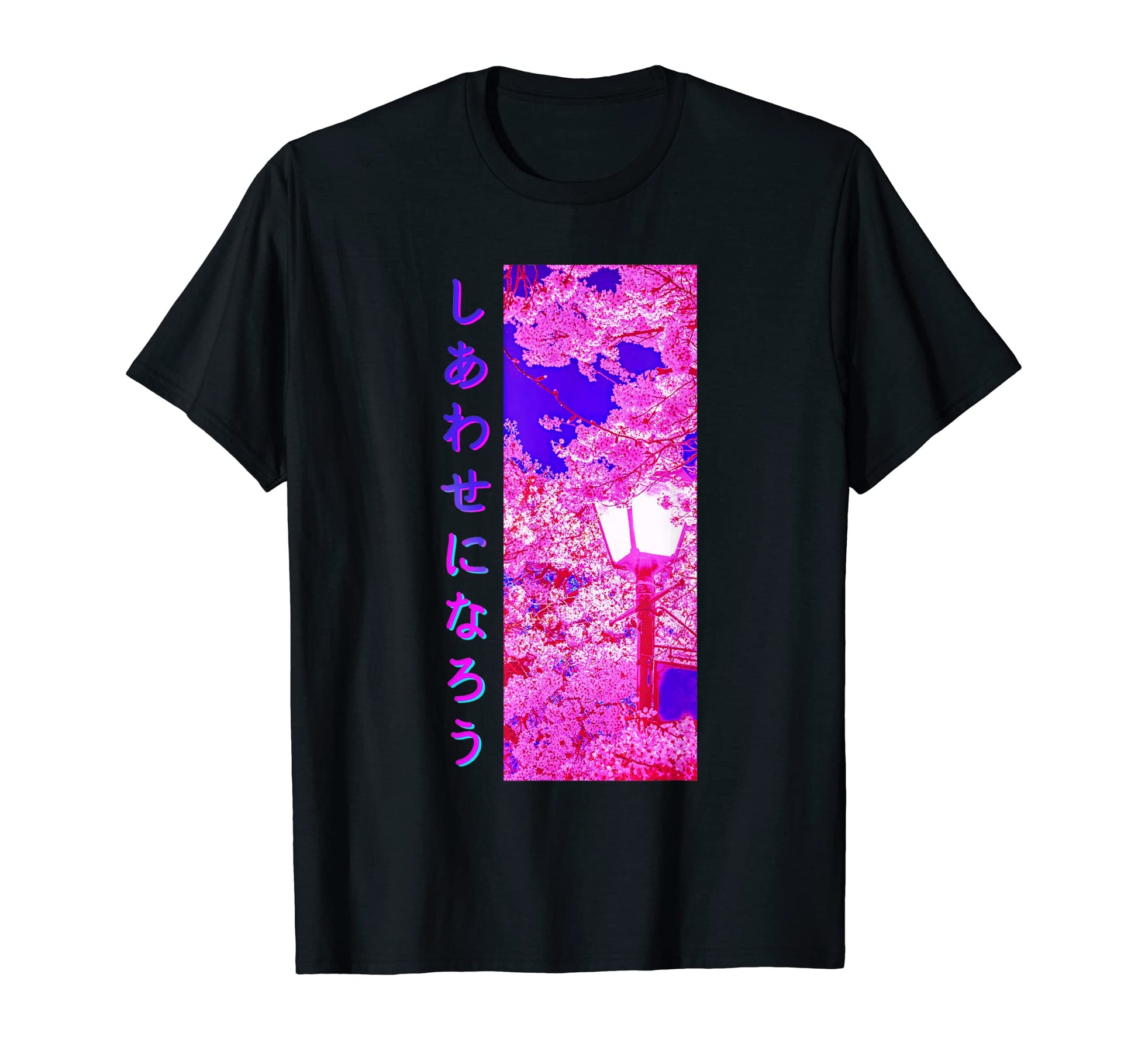 Aesthetic Japanese Cherry Blossom T-Shirt - Novelty Apparel for Adults - T-Shirt, Sweatshirt, Hoodie