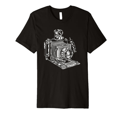 Camera Photographer Antique Enthusiast T-Shirt - Fun Novelty Design Unisex - T-Shirt, Sweatshirt, Hoodie