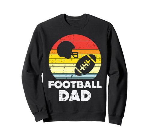 American Football Dad Sunset Sports Sweatshirt - Aesthetic Graphic Unisex - T-Shirt, Sweatshirt, Hoodie