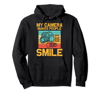 Photographer Photography Lover Hoodie - Minimalist Print Men Women - T-Shirt, Sweatshirt, Hoodie