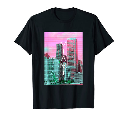 Florida Vaporwave Aesthetic Souvenir T-Shirt - Trendy Graphic for Adults - T-Shirt, Sweatshirt, Hoodie