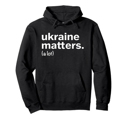 Ukraine Matters Lot Ukr Support Ukraine Hoodie - Unique Graphic for Adults - T-Shirt, Sweatshirt, Hoodie